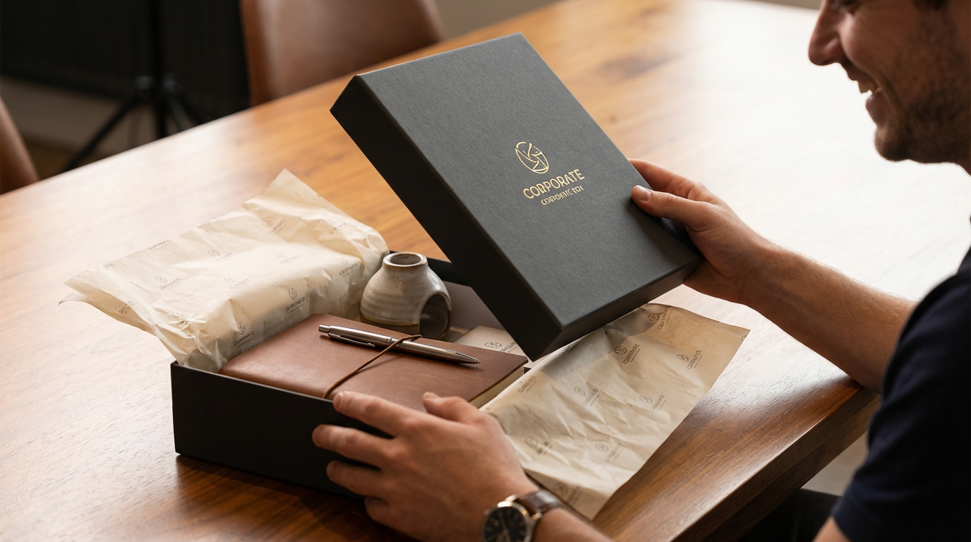 企業禮盒開箱體驗設計:從第一印象到品牌記憶點的完整規劃