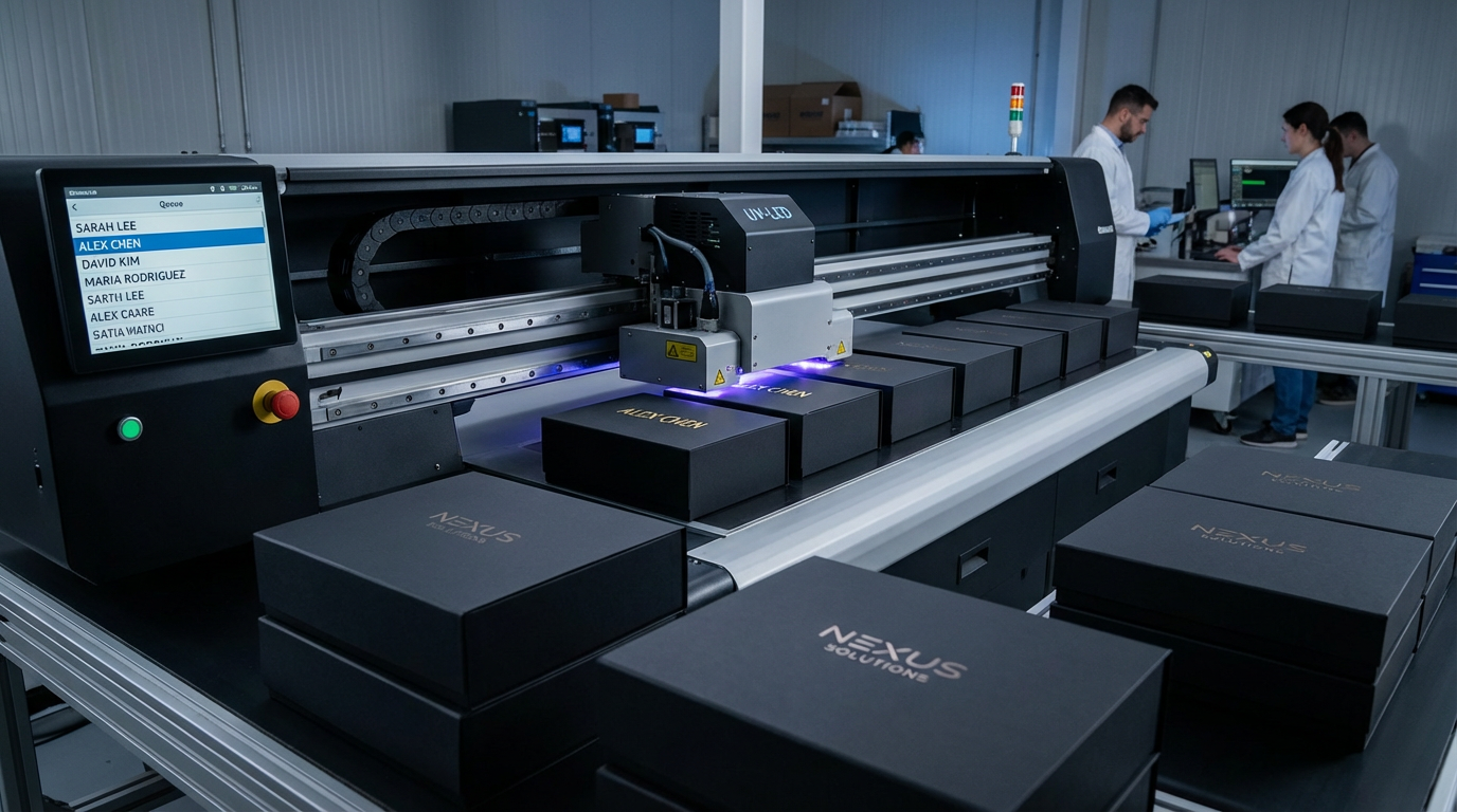 企業禮盒可變數據印刷：個人化訊息與動態內容的技術應用