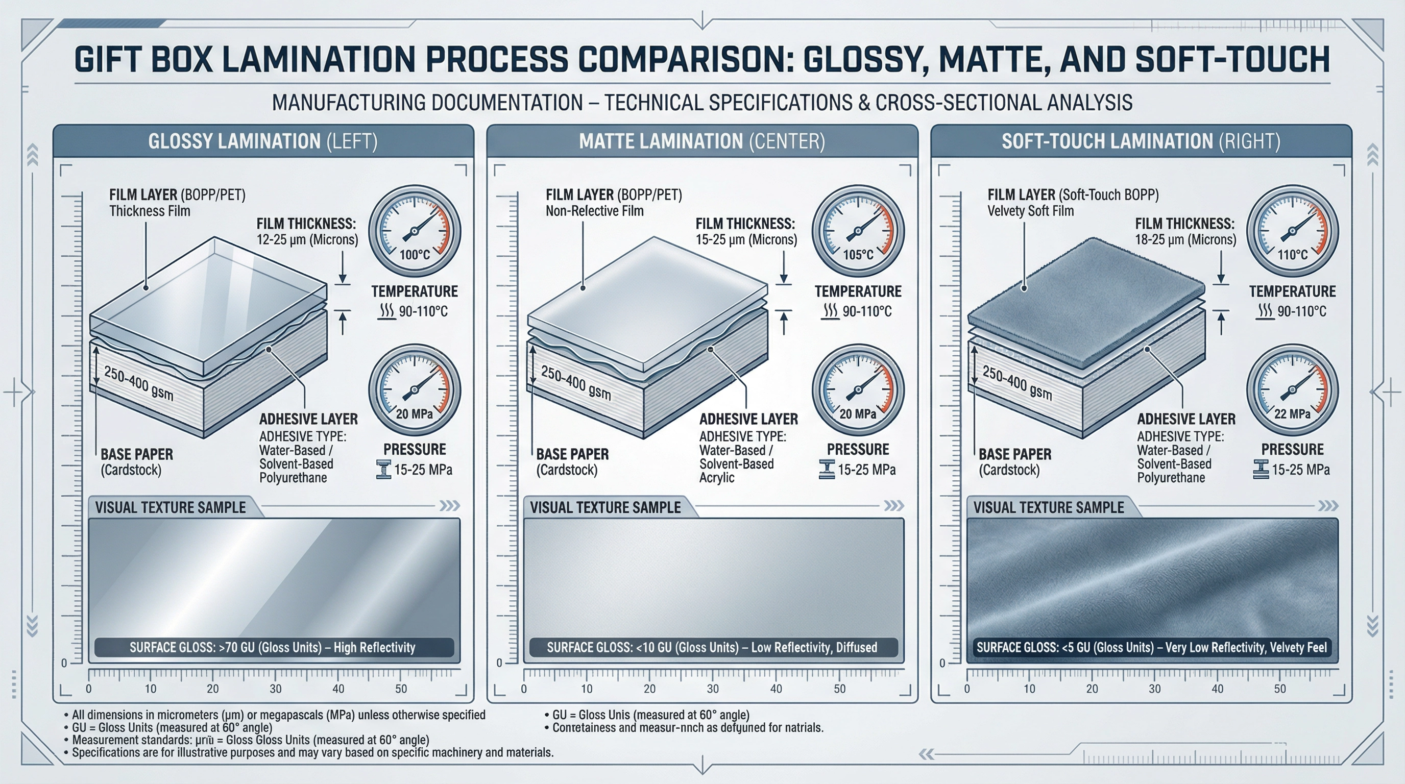禮盒覆膜工藝的選擇與品質控制